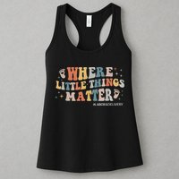 Labor and Delivery Nurse L&D Where Little Things Matter Womens Tank Top