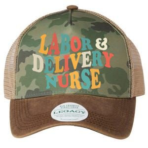 Labor And Delivery Nurse L And D Nurses Day Week Nursing Cute Gift Legacy Tie Dye Trucker Hat