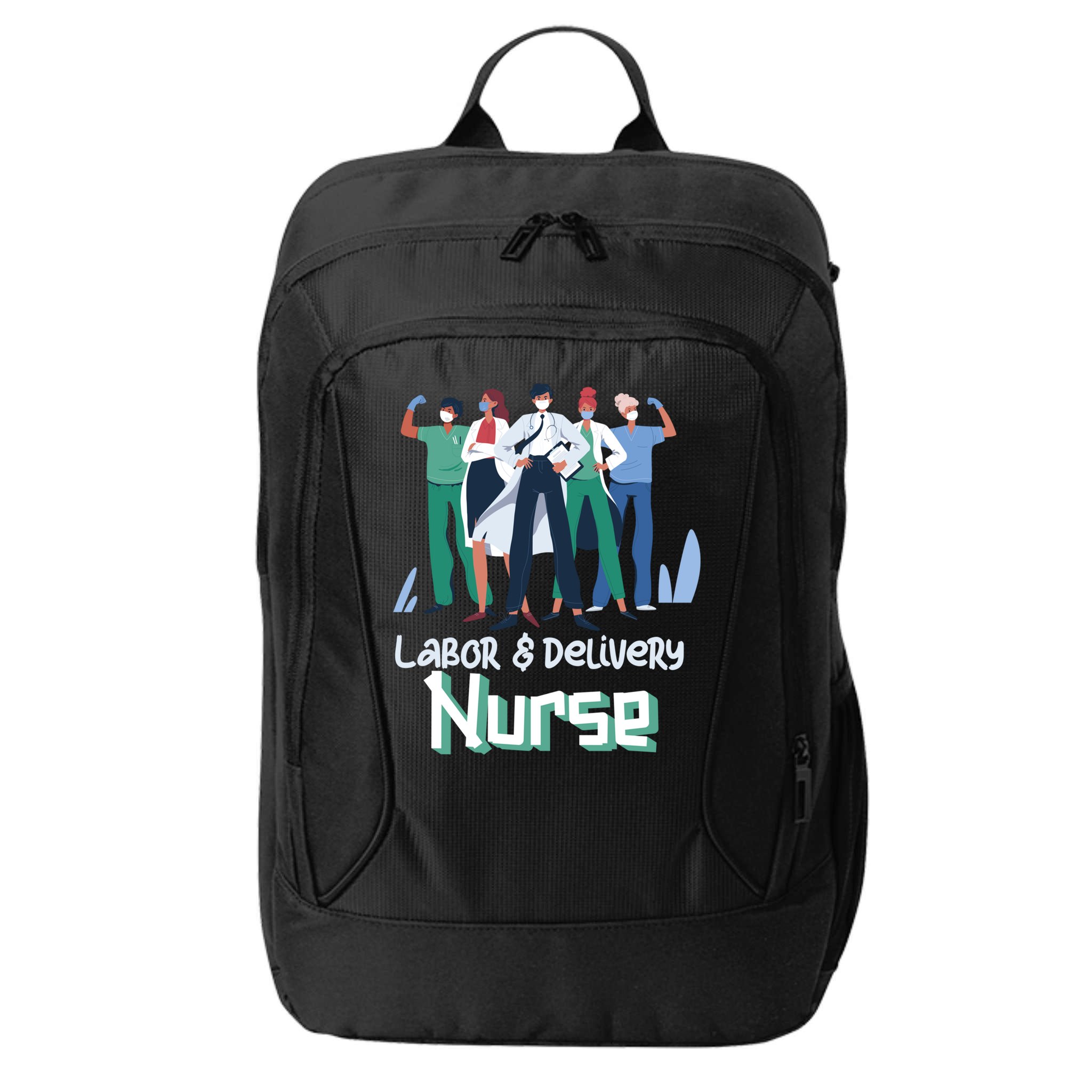 Labor And Delivery Nurse Labor Day Holidays Laborers Workers Gift City Backpack