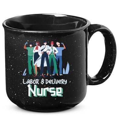 Labor And Delivery Nurse Labor Day Holidays Laborers Workers Gift 15oz Campfire Ceramic Mug