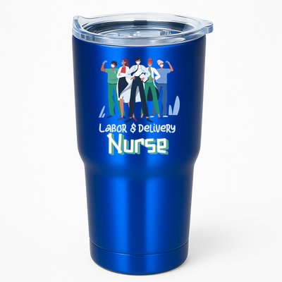 Labor And Delivery Nurse Labor Day Holidays Laborers Workers Gift Tumbler
