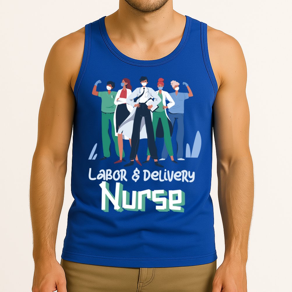 Labor And Delivery Nurse Labor Day Holidays Laborers Workers Gift Tank Top