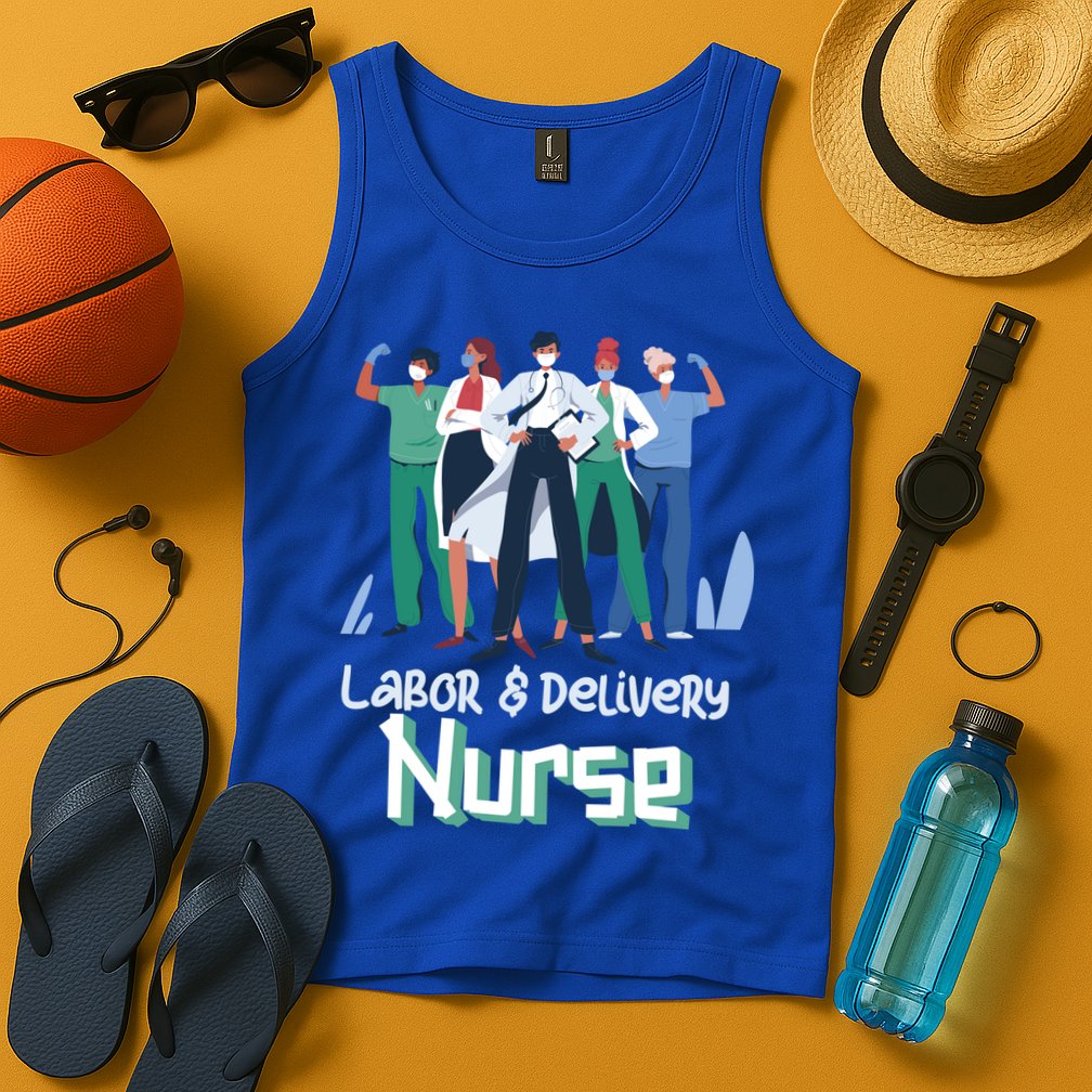 Labor And Delivery Nurse Labor Day Holidays Laborers Workers Gift Tank Top