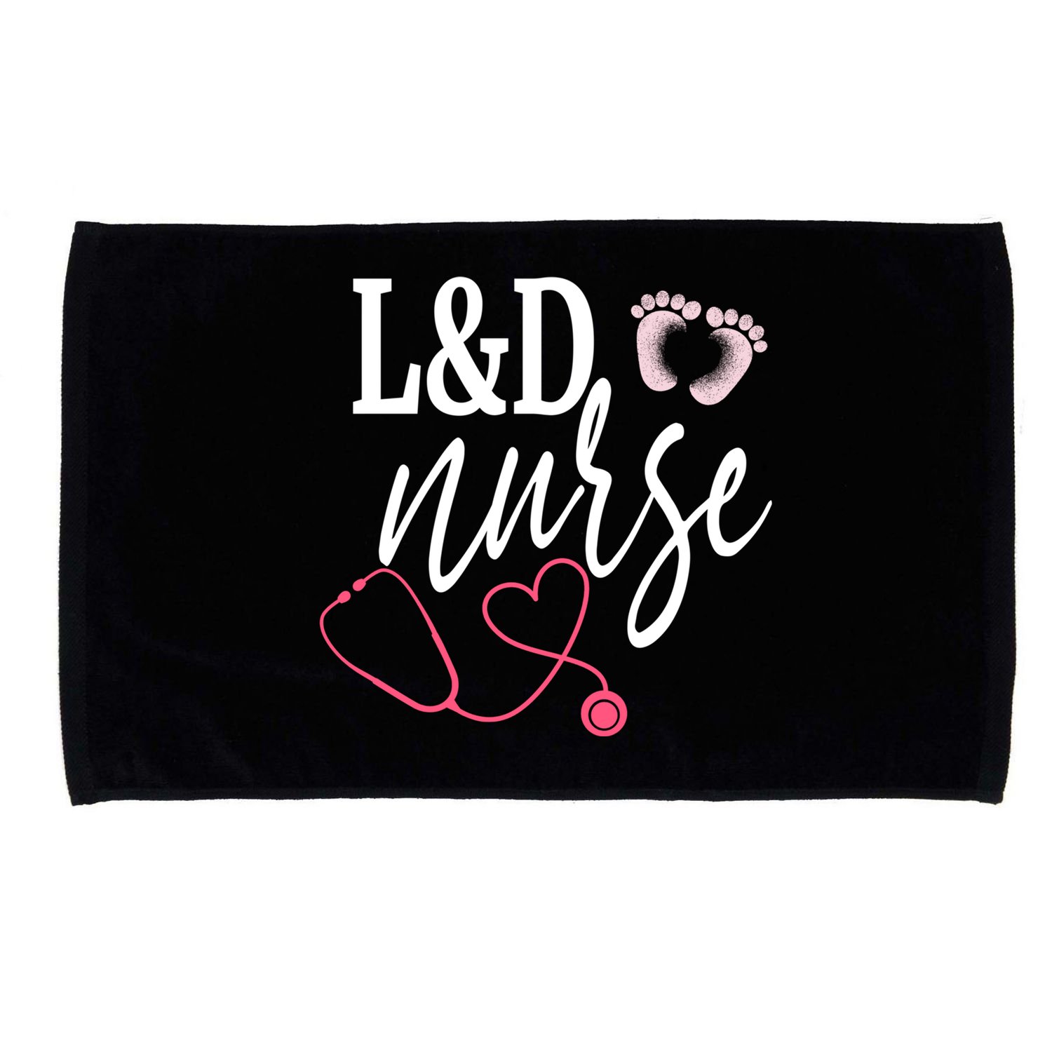 Labor And Delivery Nurse Healthcare Nurse Day Great Gift Microfiber Hand Towel