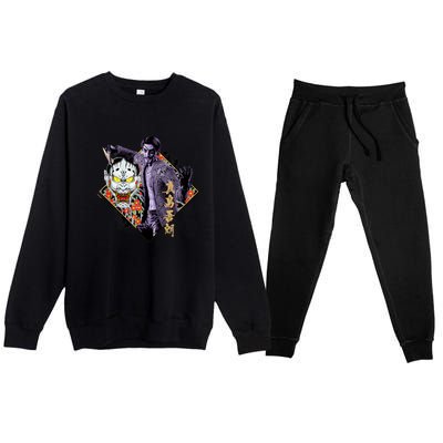 Like A Dragon & Yakuza Goro Majima Premium Crewneck Sweatsuit Set