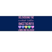 Labor And Delivery Nurse Valentine's Day, L&D Nurse Bumper Sticker