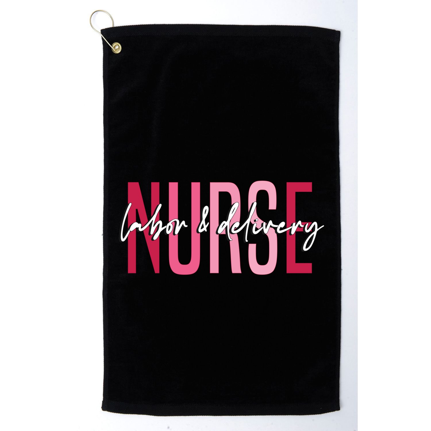 Labor And Delivery Nurse Vintage Ld Nurse Appreciation Day Gift Golf Towel