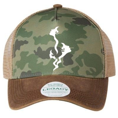 Lady Faces In Smoke Legacy Tie Dye Trucker Hat