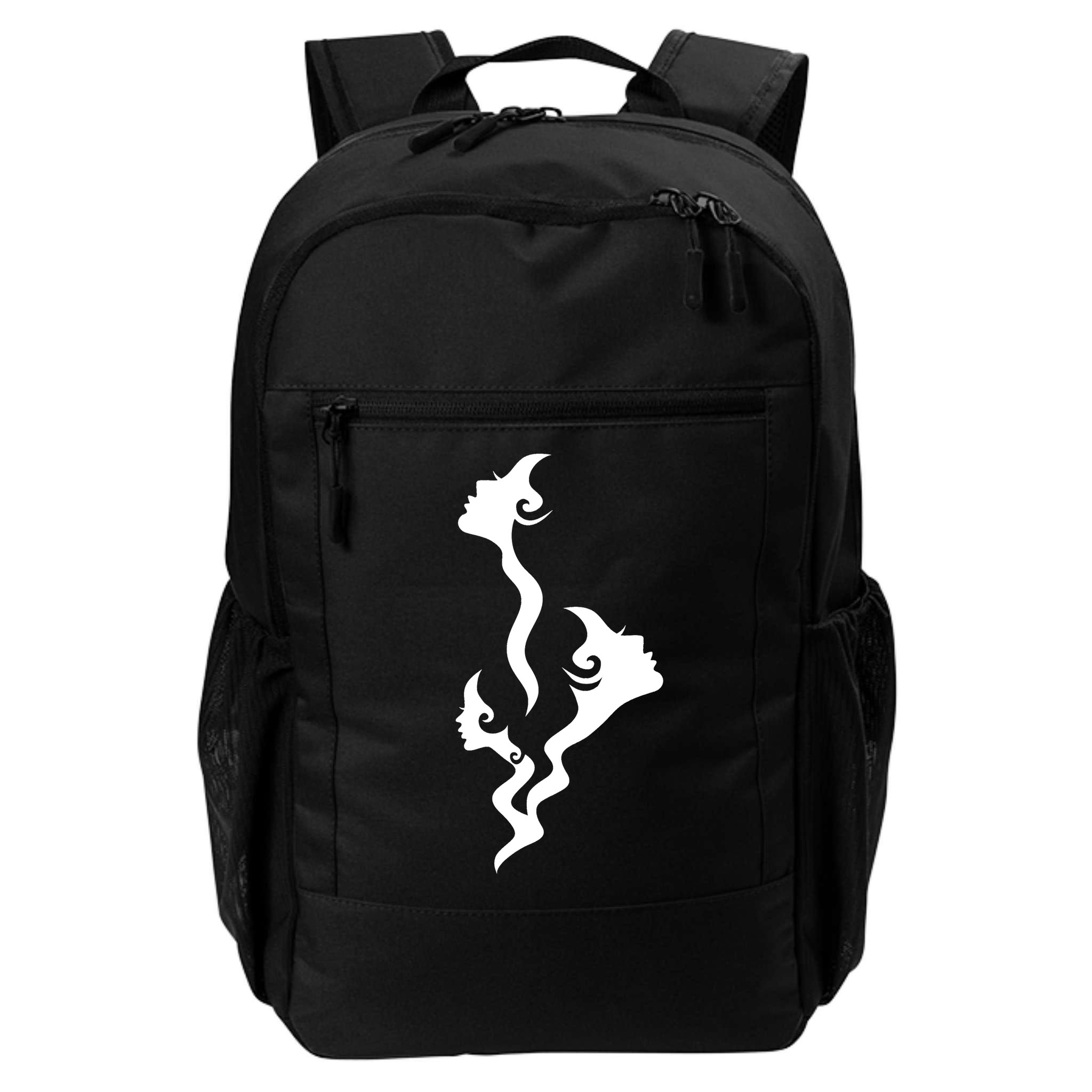 Lady Faces In Smoke Backpack