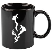 Lady Faces In Smoke 11oz C Handle Ceramic Mug