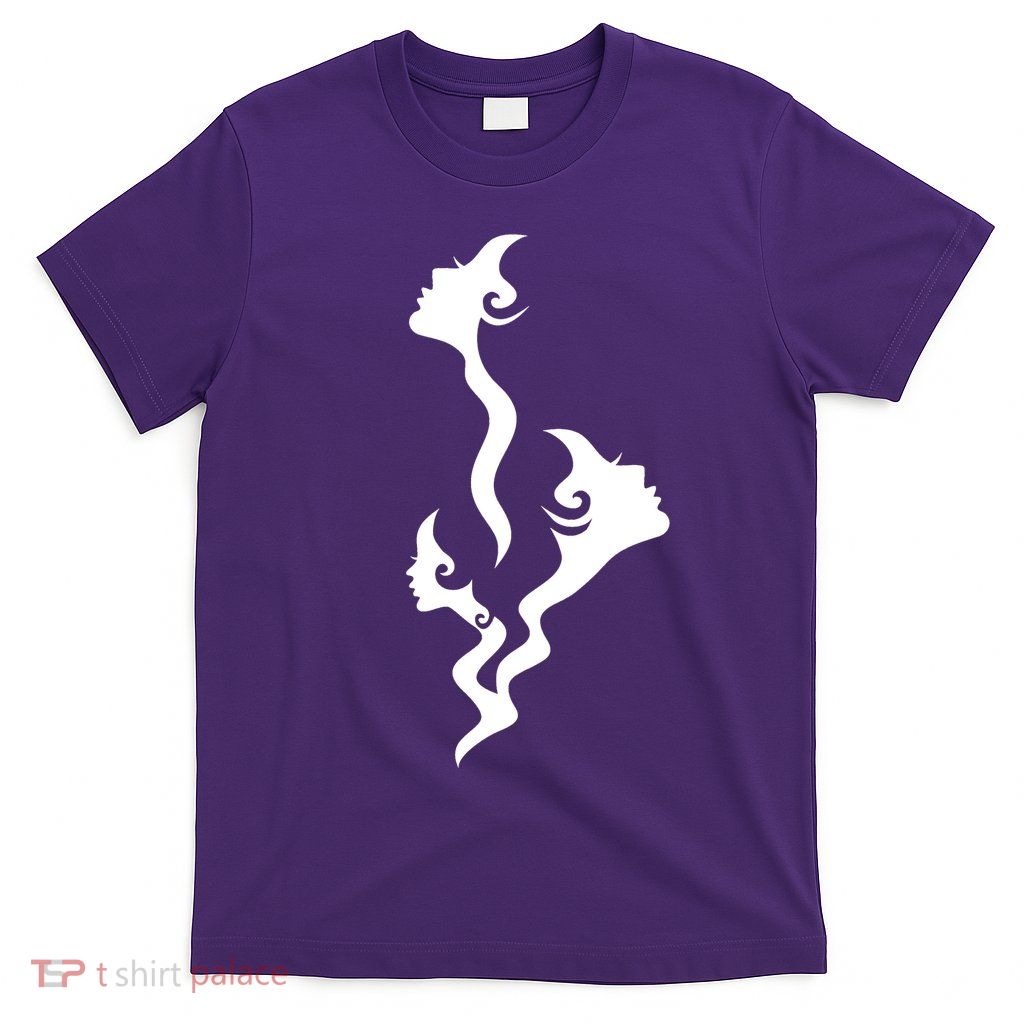Lady Faces In Smoke T-Shirt