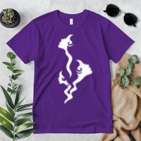 Lady Faces In Smoke Premium T-Shirt