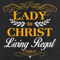 Lady In Christ Living Regal 1 Peter 2:9 7 Panel Mesh Trucker Snapback Hat