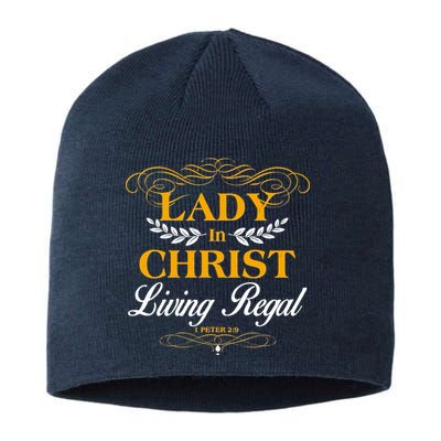 Lady In Christ Living Regal 1 Peter 2:9 Sustainable Beanie