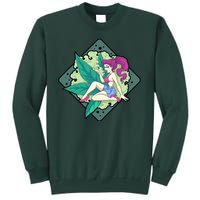 Lady Smoking Cannabis Diamond Sweatshirt