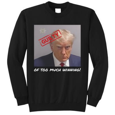 Liberal Advisory Explicit Content Trump Mugshot Sweatshirt