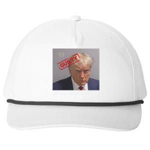 Liberal Advisory Explicit Content Trump Mugshot Snapback Five-Panel Rope Hat