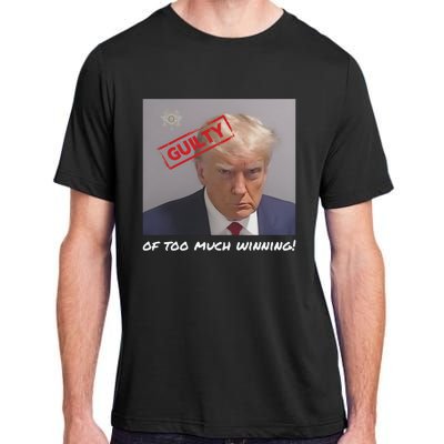 Liberal Advisory Explicit Content Trump Mugshot Adult ChromaSoft Performance T-Shirt