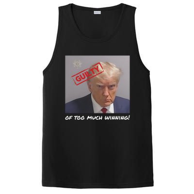 Liberal Advisory Explicit Content Trump Mugshot PosiCharge Competitor Tank