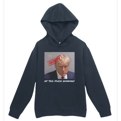 Liberal Advisory Explicit Content Trump Mugshot Urban Pullover Hoodie