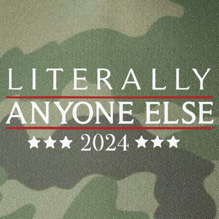 Literally Anyone Else 2024 Legacy Tie Dye Trucker Hat