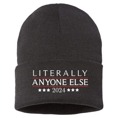 Literally Anyone Else 2024 Sustainable Knit Beanie