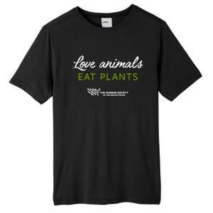 Love Animals; Eat Plants Great Gift Tall Fusion ChromaSoft Performance T-Shirt