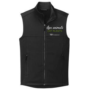 Love Animals; Eat Plants Great Gift Collective Smooth Fleece Vest