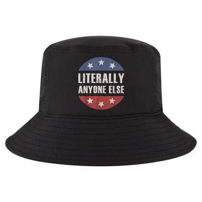 LITERALLY ANYONE ELSE ANTIBIDEN 2024 IMPEACH JOE BIDEN Cool Comfort Performance Bucket Hat