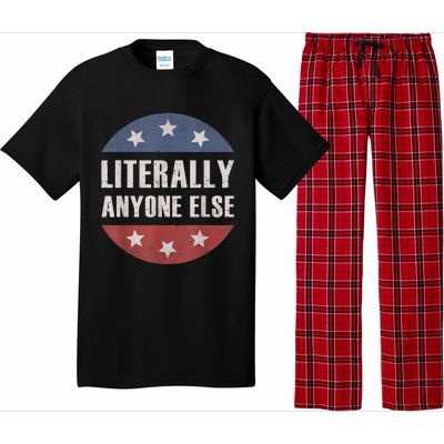 LITERALLY ANYONE ELSE ANTIBIDEN 2024 IMPEACH JOE BIDEN Pajama Set