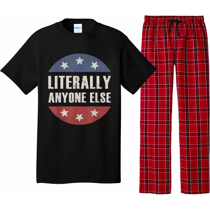 LITERALLY ANYONE ELSE ANTIBIDEN 2024 IMPEACH JOE BIDEN Pajama Set