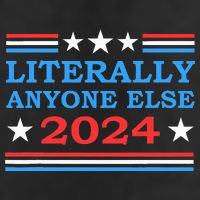 Literally Anyone Else 2024 President Usa Election Adult Drive Performance Visor