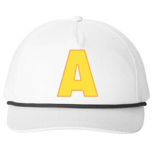 Letter A Funny Chipmunk Group Matching Halloween Costume Snapback Five-Panel Rope Hat