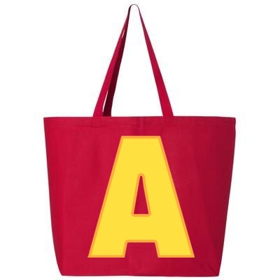 Letter A Funny Chipmunk Group Matching Halloween Costume 25L Jumbo Tote