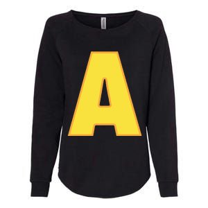 Letter A Funny Chipmunk Group Matching Halloween Costume Womens California Wash Sweatshirt