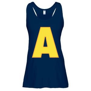 Letter A Funny Chipmunk Group Matching Halloween Costume Ladies Essential Flowy Tank