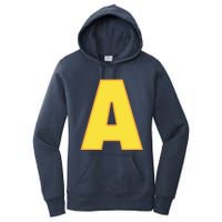 Letter A Funny Chipmunk Group Matching Halloween Costume Women's Pullover Hoodie