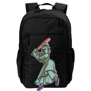 Liberty American Flag Baseball Daily Commute Backpack