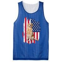 Labrador American Flag 4th Of July Patriotic Dog Funny Gift Mesh Reversible Basketball Jersey Tank