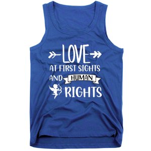 Love At First Sights And Hu Rights Gift Tank Top