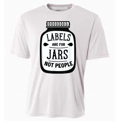 Labels Are For Jars Not People Cooling Performance Crew T-Shirt