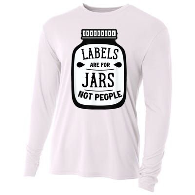 Labels Are For Jars Not People Cooling Performance Long Sleeve Crew