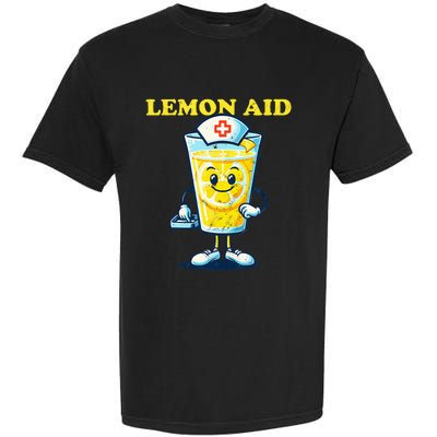 Lemon Aid Funny Lemonade Garment-Dyed Heavyweight T-Shirt