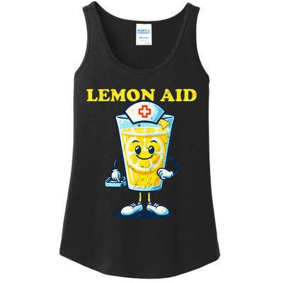 Lemon Aid Funny Lemonade Ladies Essential Tank