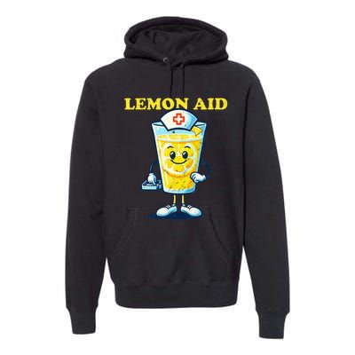 Lemon Aid Funny Lemonade Premium Hoodie