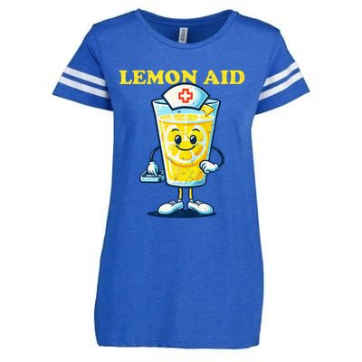 Lemon Aid Funny Lemonade Enza Ladies Jersey Football T-Shirt