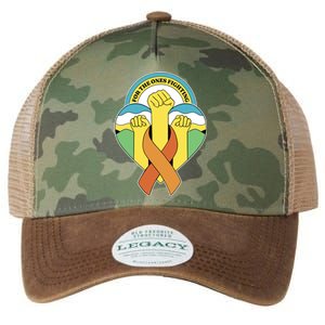 Leukemia Awareness For The Ones Fighting Legacy Tie Dye Trucker Hat