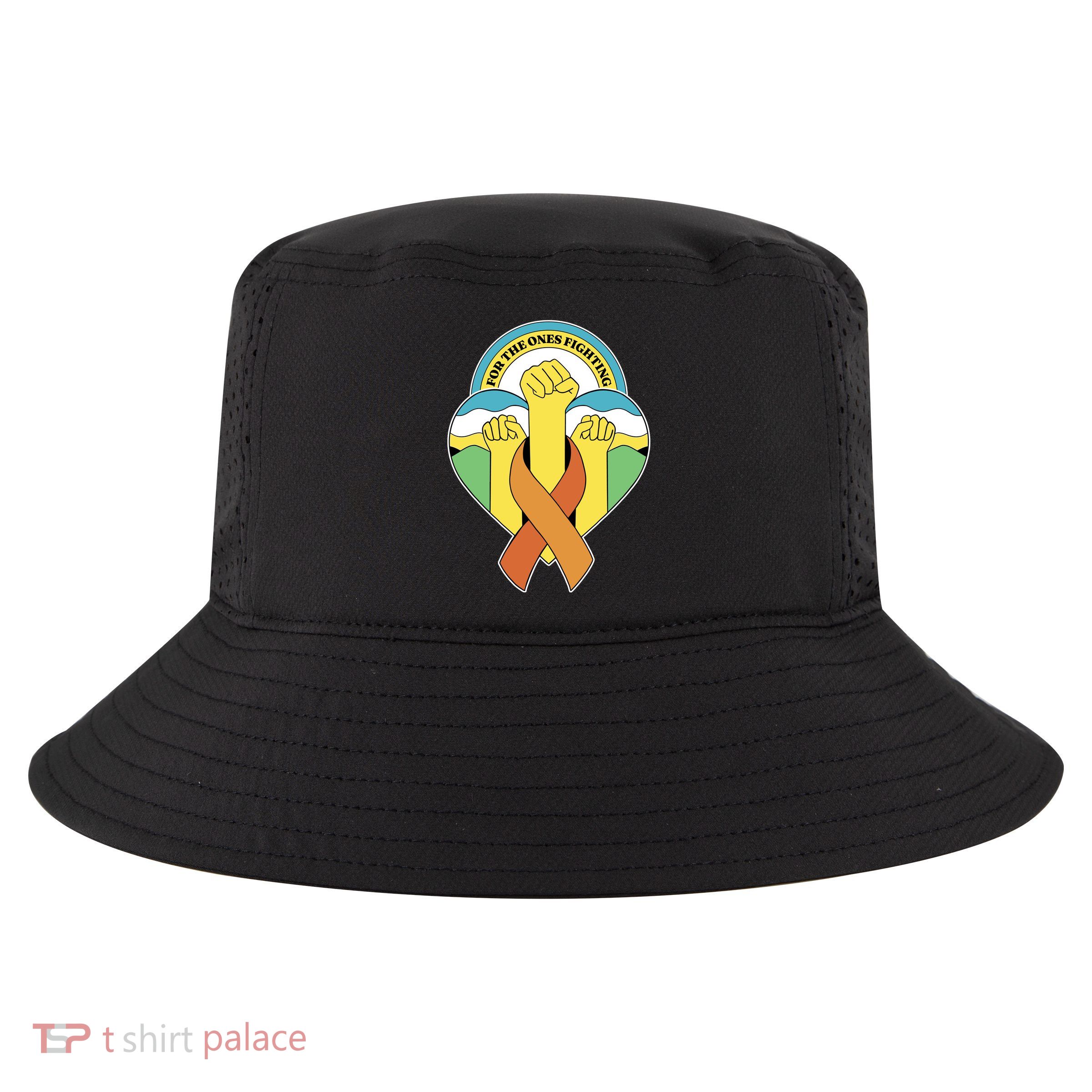 Leukemia Awareness For The Ones Fighting Cool Comfort Performance Bucket Hat