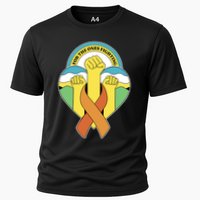 Leukemia Awareness For The Ones Fighting Cooling Performance Crew T-Shirt