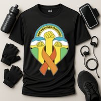 Leukemia Awareness For The Ones Fighting Cooling Performance Crew T-Shirt